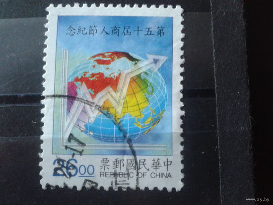 Тайвань, 1996. 50 лет Дню торговли, Mi-1,40 евро гаш.
