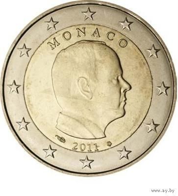 2 Евро Монако 2011 г.