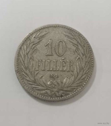 Венгрия 10 филлеров, 1895