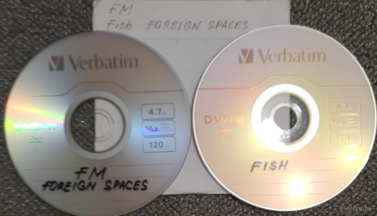 DVD MP3 полная студийная дискография FISH, FM (UK), FOREIGN SPACES 2 DVD.
