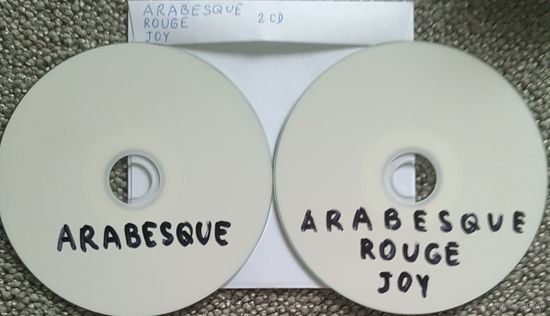 CD MP3 ARABESQUE 1978 - 1984, ROUGE 1988 - 1992, JOY 1986 - 2011 полная студийная дискография - 2 CD (Pop)