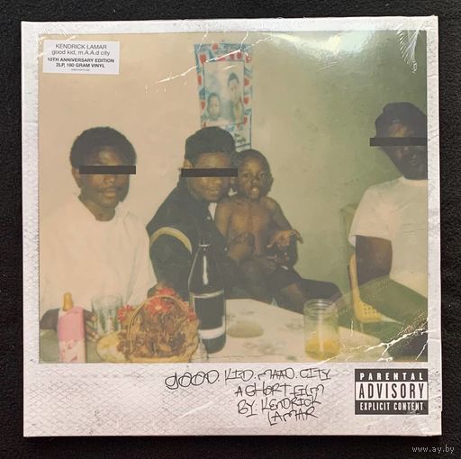 Kendrick Lamar (2LP) – Good Kid M.A.A.D. City (Black Ice 10th Anniversary)