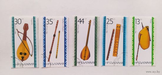 Болгария 1982, музыкальные инструменты