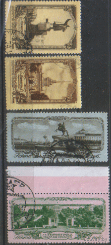 З. 1647/50. 1953. Виды Ленинграда. ГаШ.