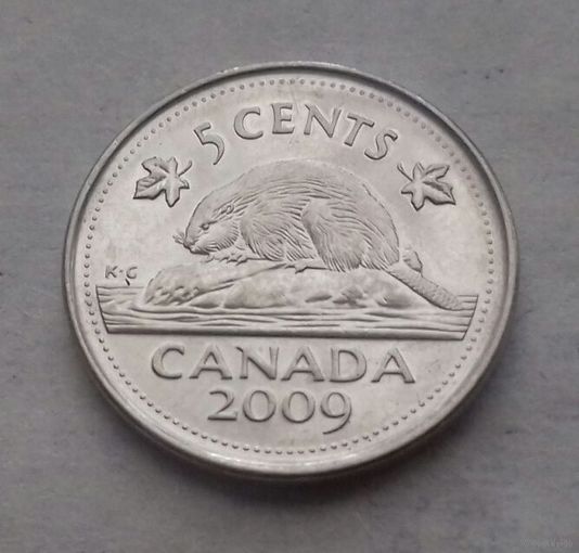 5 центов, Канада 2009 г., AU