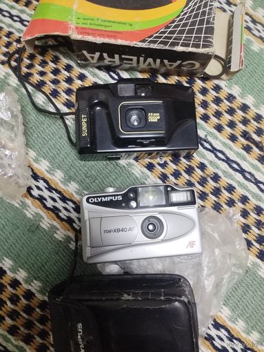 Фотоаппарат олимпус рабочий и другой в подарок, распродажа с рубля