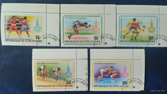 Кот-д Ивуар 1979 олимпиада в Москве