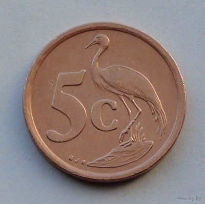 ЮАР 5 центов. 1996