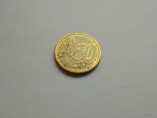 50 евроцентов 2002 г.