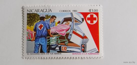 Никарагуа 1983. Красный крест