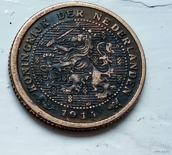 Нидерланды 1/2 цента, 1914 1-11-26