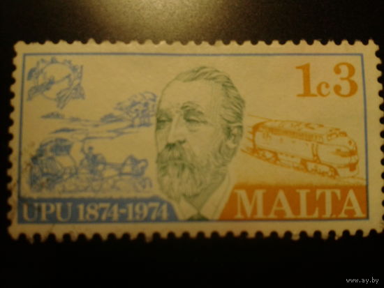 Мальта 1974г. 100лет ВПС