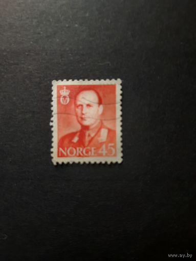Норвегия. Стандарт. 1958г. гашеная