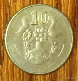 Кипр, 10 центов 2002
