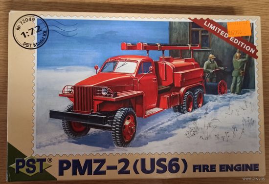 Пожарный автомобиль PMZ-2 (US6), масштаб 1#72