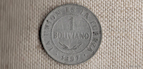 Боливия 1 боливиано 1997(dic)