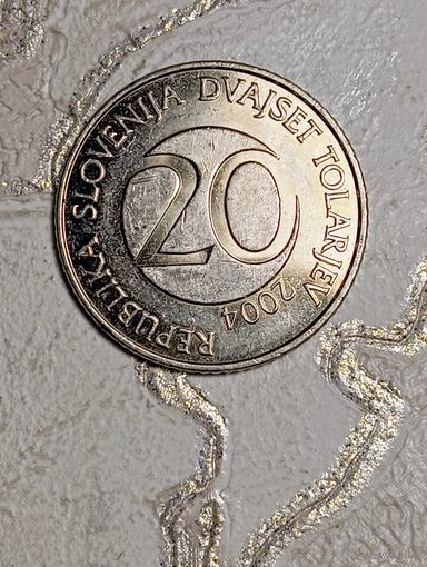 Славения 20 толаров 2004 года .