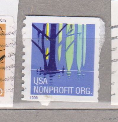 Флора США 1998 год лот 1068 вырезки цена за 1 марку