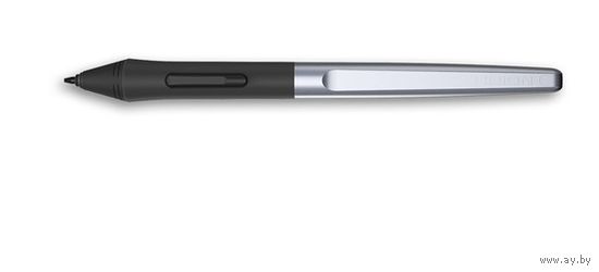 Безбатарейный стилус(цифровое перо) с двумя программируемыми кнопками и мягкой ручкой для графического планшета.