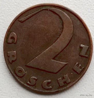 Австрия 2 грош 1928