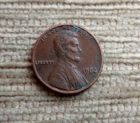 Werty71 США 1 цент 1982