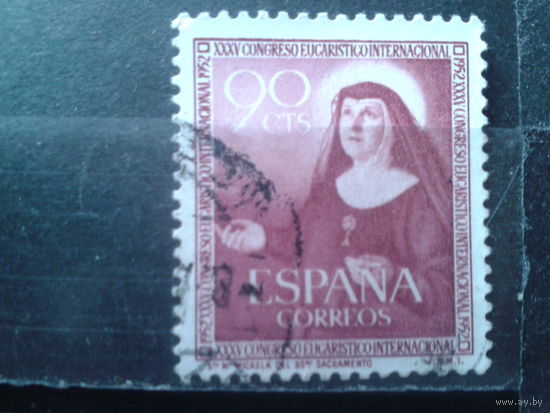 Испания 1952 Святая Мария-Михаэла, портрет Ф. А. Сото