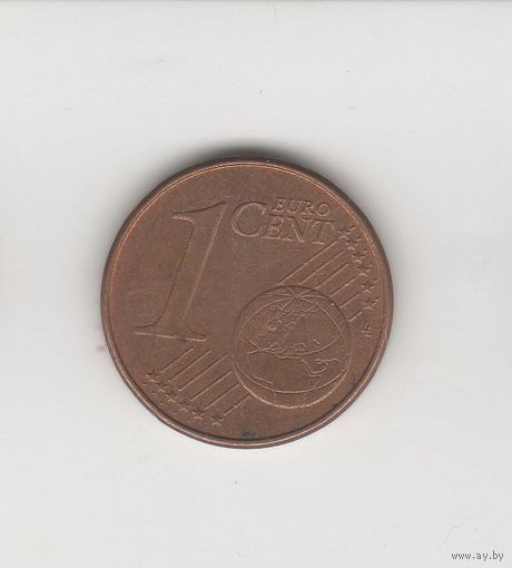 1 евроцент Германия (ФРГ) 2008 J Лот 7196