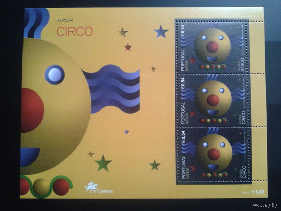 Мадейра 2002 Европа, цирк** Блок Михель-8,0 евро