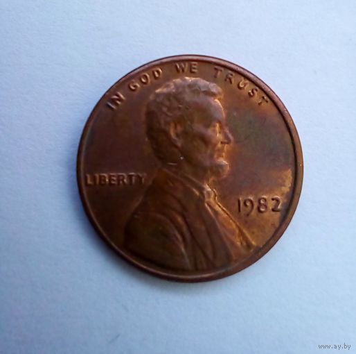 США 1 цент 1982 г
