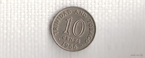 Тринидад и Тобаго 10 центов 1966(Jo)