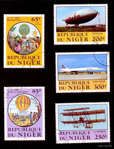 1983 Нигер воздухоплавание Конкорд Цеппелин