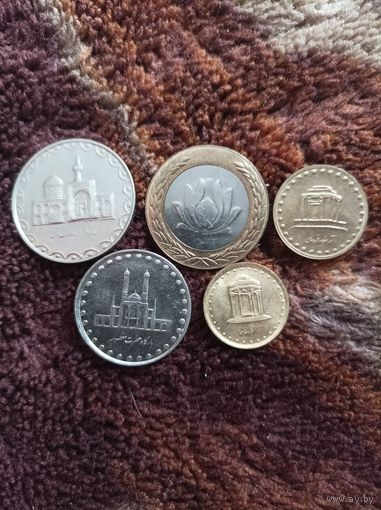 Набор арабских монет