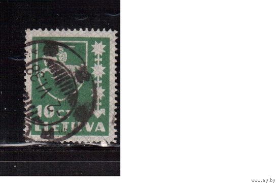 Литва-1937 (Мих.413)  гаш.   , Стандарт,  Герб(1)