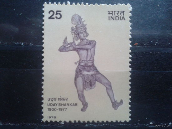 Индия 1978 Статуя богини**