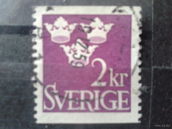 Швеция 1952 Стандарт, герб 2 кр