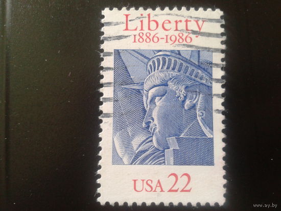 США 1986 статуя Свободы, совм. выпуск с Францией