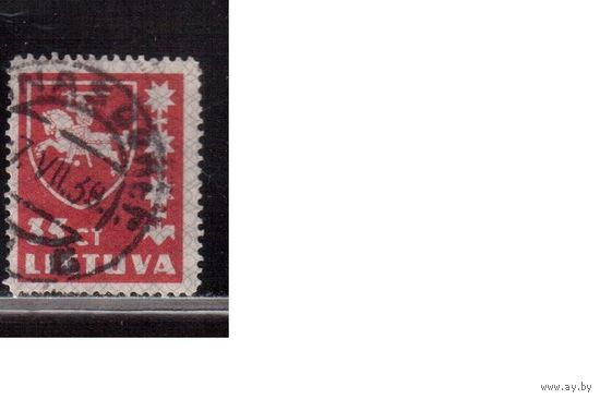 Литва-1937 (Мих.415)  гаш.   , Стандарт,  Герб(2)