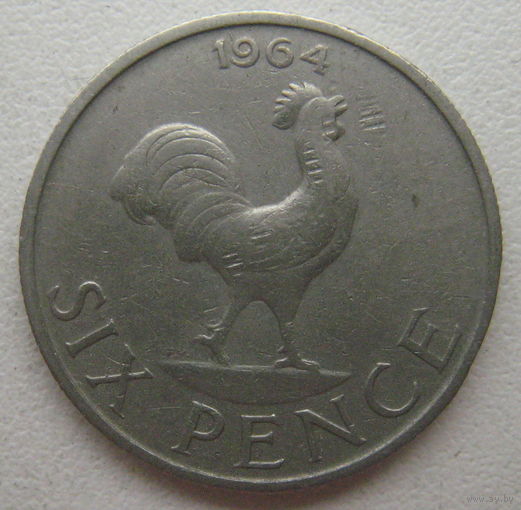 Малави 6 пенсов 1964 г.