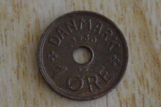 Дания 1 эре 1930