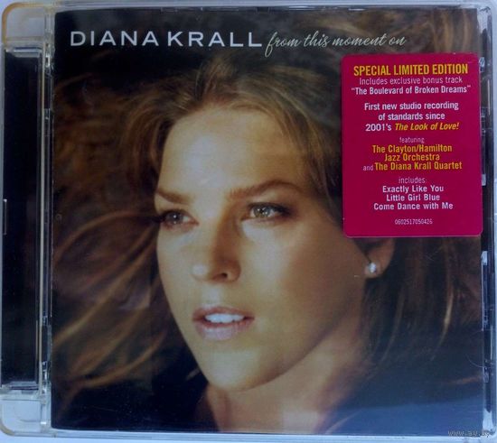 CD Diana Krall-from this moment on-Special Limited Edition 2006