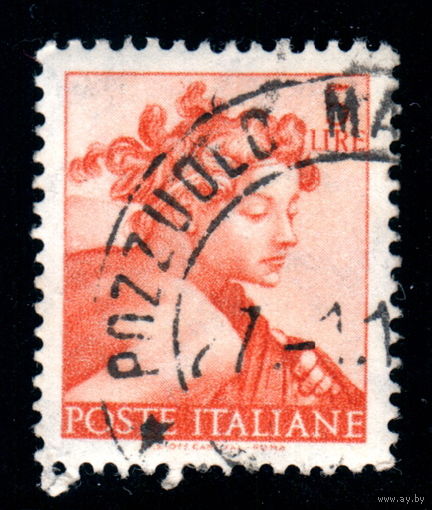 1b: Италия - 1961 - почтовая марка