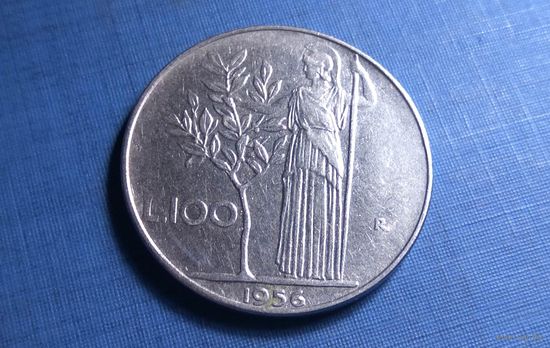 100 лир 1956. Италия.
