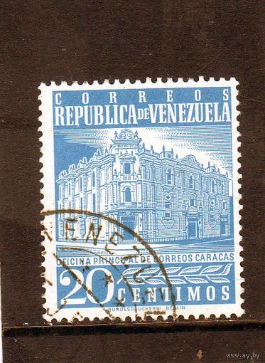 Венесуэла.Ми-1200.Главный почтовый офис.Каракас.1958.