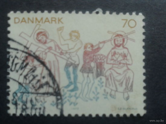 Дания 1973 иллюстрация в книге 14 века