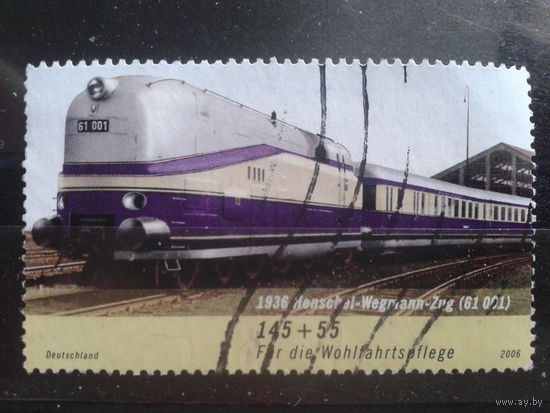 Германия 2006 поезд 1936 г Михель-3,6 евро гаш