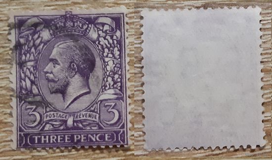 Великобритания 1924 Король Георг V. 3р
