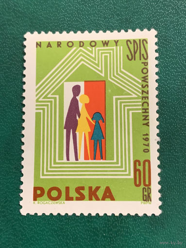 Польша 1970. Всеобщая перепись населения