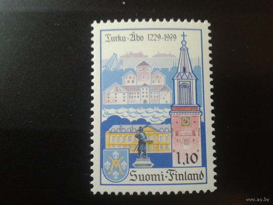 Финляндия 1979  750 лет г. Турку, герб