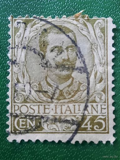 Италия 1901. Король Виктор-Иммануил III