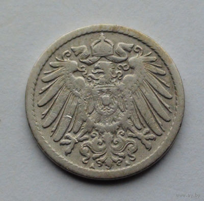 Германия - Германская империя 5 пфеннигов. 1894. A